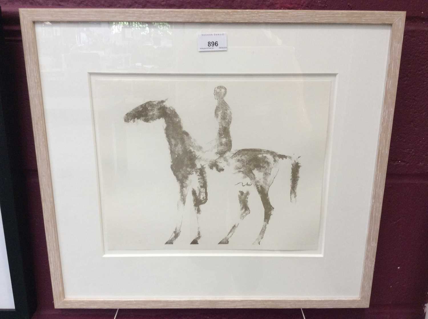 Lot 896 - Dame Elisabeth Frink (1930-1993) lithograph