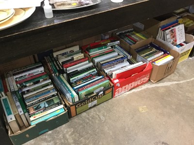 Lot 265 - Very Large quantity of Cricket related books to include reference books and autobiographies