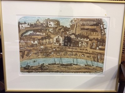 Lot 470 - Group East Anglian pictures including two Glynn Thomas prints