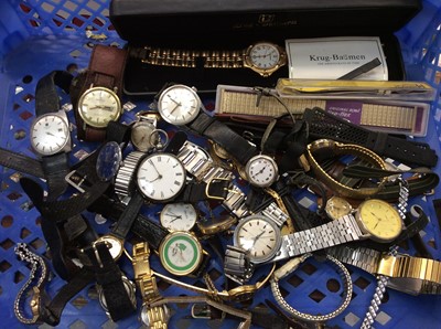 Lot 710 - Collection various wristwatches and pocket watches