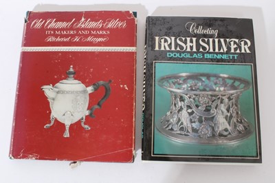 Lot 357 - Books - 'Old Channel Islands Silver, its makers and Marks' by Richard H. Mayne, 1969. Together with 'Collecting Irish Silver' by Douglas Bennett, 1984