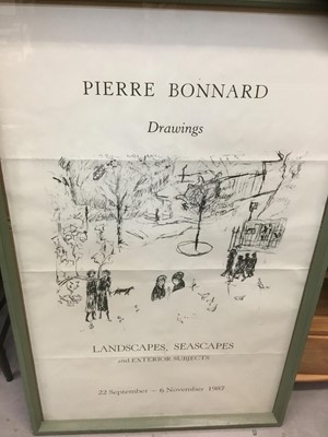 Lot 112 - Pierre Bonnard exhibition poster