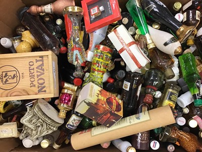 Lot 328 - Selection of spirit and liquor miniatures