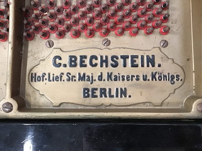 Lot 1366 - Bechstein boudoir grand piano