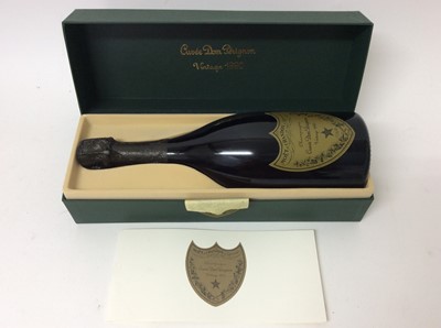 Lot 34 - 1990 boxed bottle of Dom Perignon vintage champagne