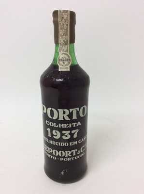 Lot 103 - 1937 bottle Niepoort Colheita port