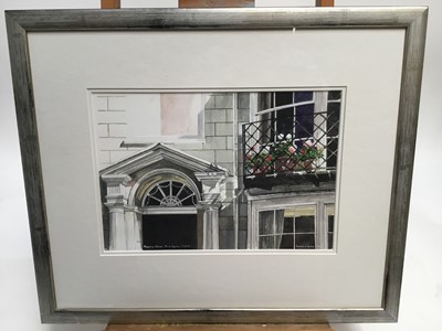 Lot 81 - Sydney A. Sykes, contemporary, watercolour and gouache - Regency House, Framingham, signed, titled and dated 2001, in glazed frame, 21cm x 30cm