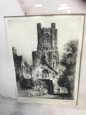 Lot 155 - Group of early 20th century etchings (7)