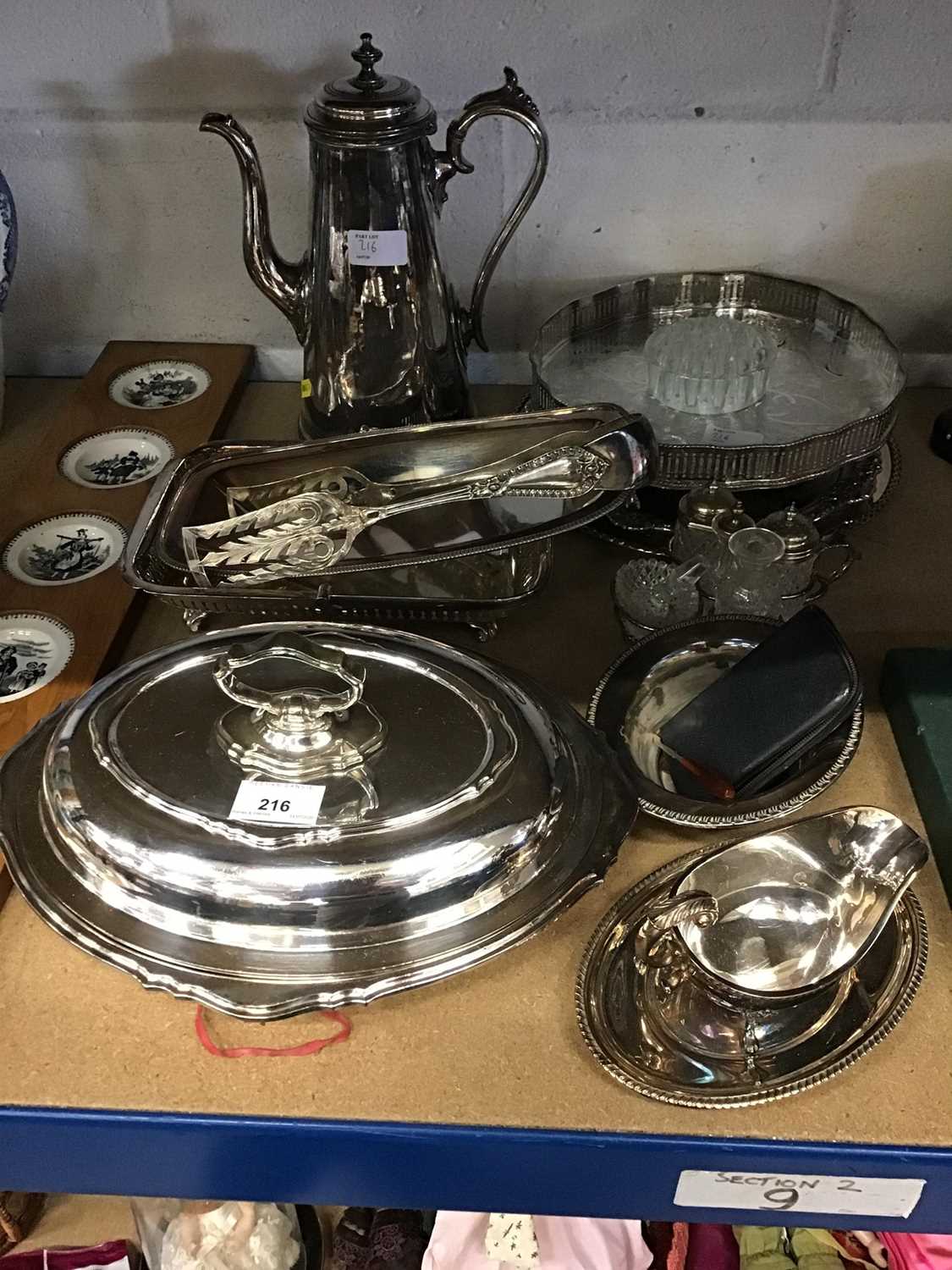 Lot 216 Collection Of Various Silver Plate   64462 0 Medium 