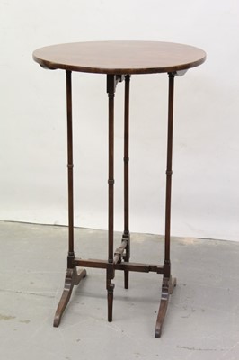 Lot 1268 - 19th century mahogany spider gateleg table