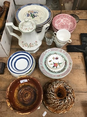 Lot 44 - Collection of ceramics