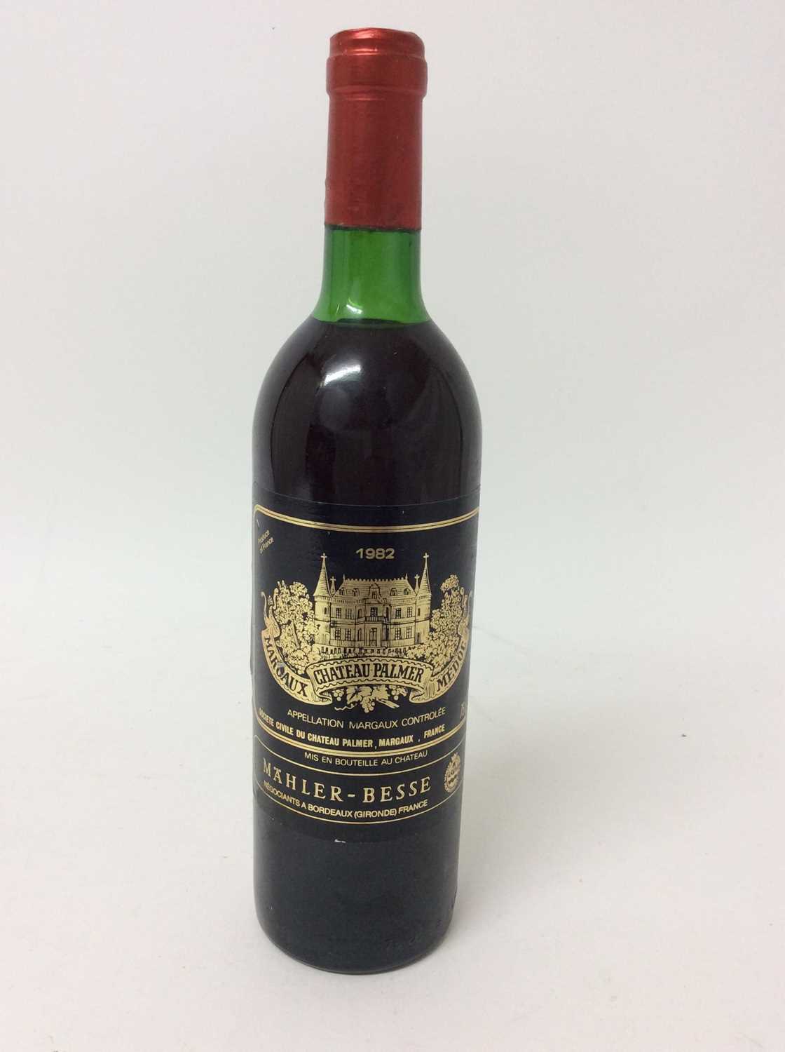 Lot 73 - Wine, one bottle - Chateau Palmer Margaux 1982