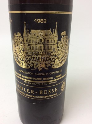 Lot 73 - Wine, one bottle - Chateau Palmer Margaux 1982