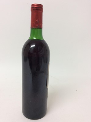 Lot 73 - Wine, one bottle - Chateau Palmer Margaux 1982