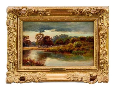 Lot 1094 - Ernest Walbourne, pair of oils on board, landscapes