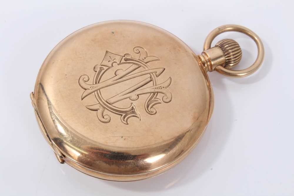 Lot 570 9ct gold watch case