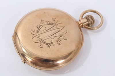 Lot 570 - 9ct gold watch case