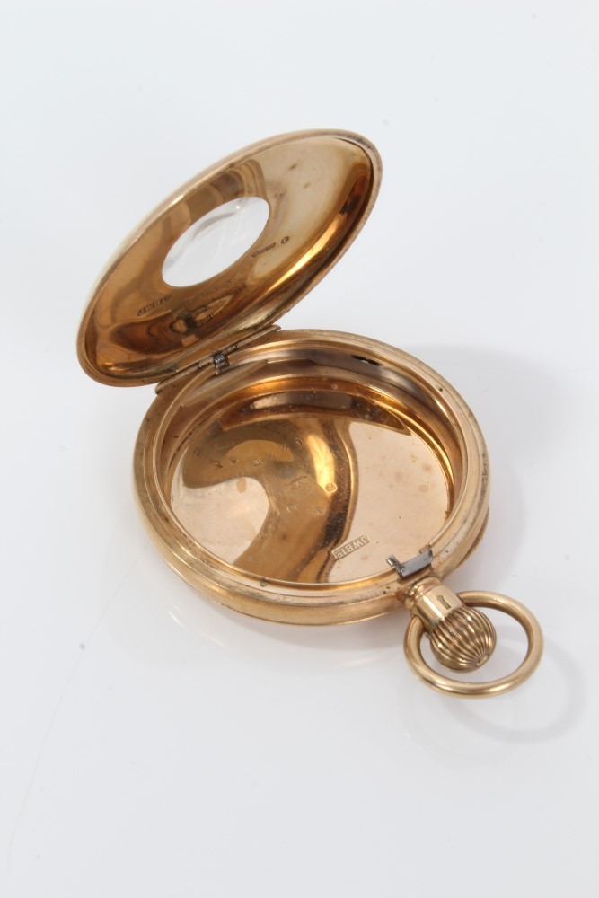 Lot 570 9ct gold watch case