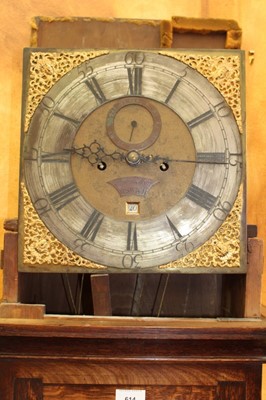 Lot 614 - Thomas Moore of Ipswich, 18th century oak longcase clock