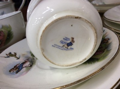 Lot 143 - Set of Beatrix Potter teacups and saucers