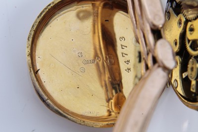 Lot 561 - Edwardian ladies 9ct rose gold wristwatch