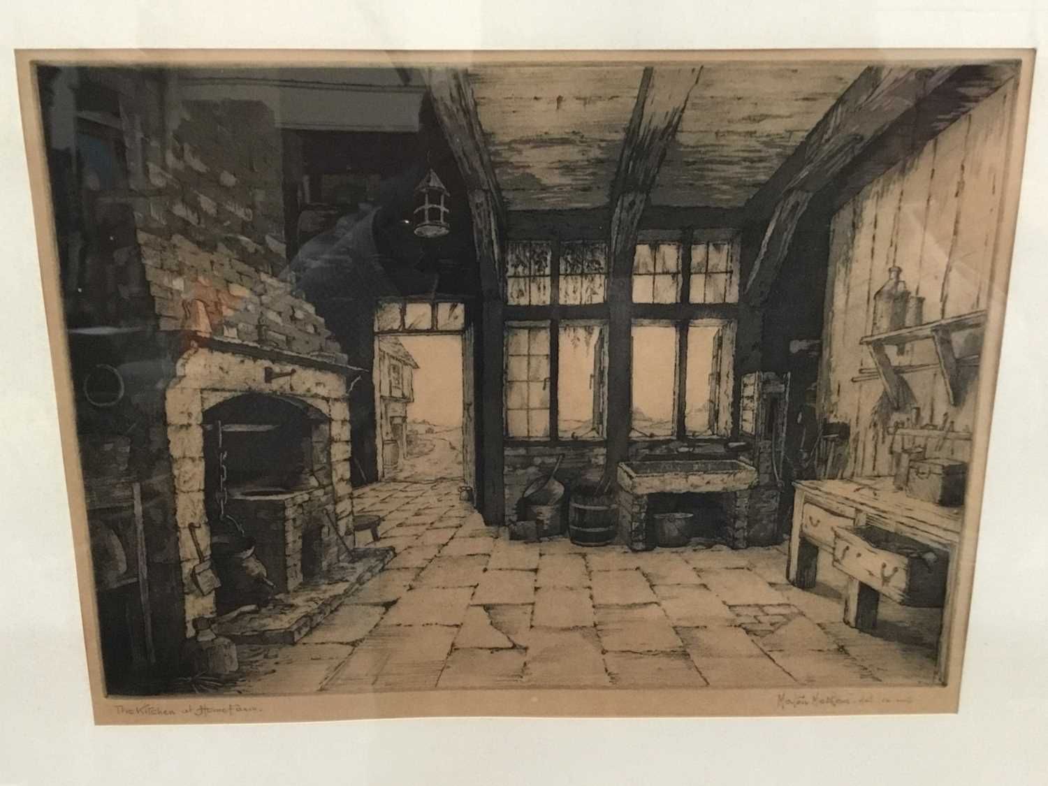 Lot 384 - Morton Matthews (early 20th century) three etchings