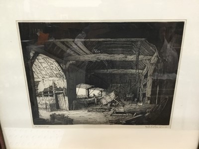 Lot 384 - Morton Matthews (early 20th century) three etchings