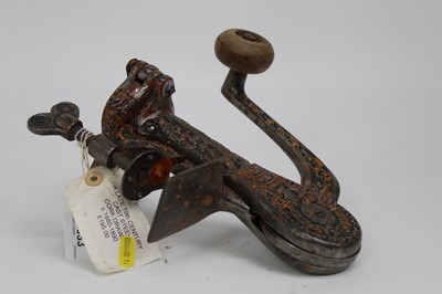Lot 326 - Victorian patent tabletop corkscrew