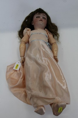 Lot 1550 - Antique doll - Simon & Halbig Heinrich Handwerck