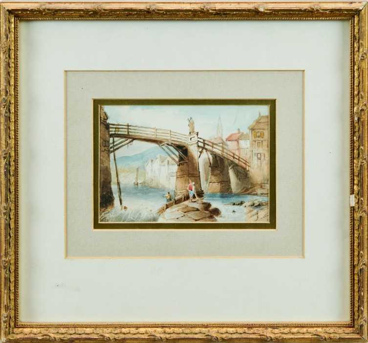 Lot 1137 - Samuel Prout watercolour