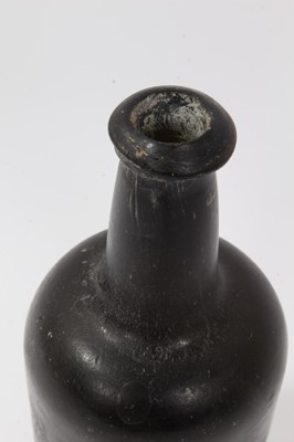 Lot 48 - 18th century glass bottle