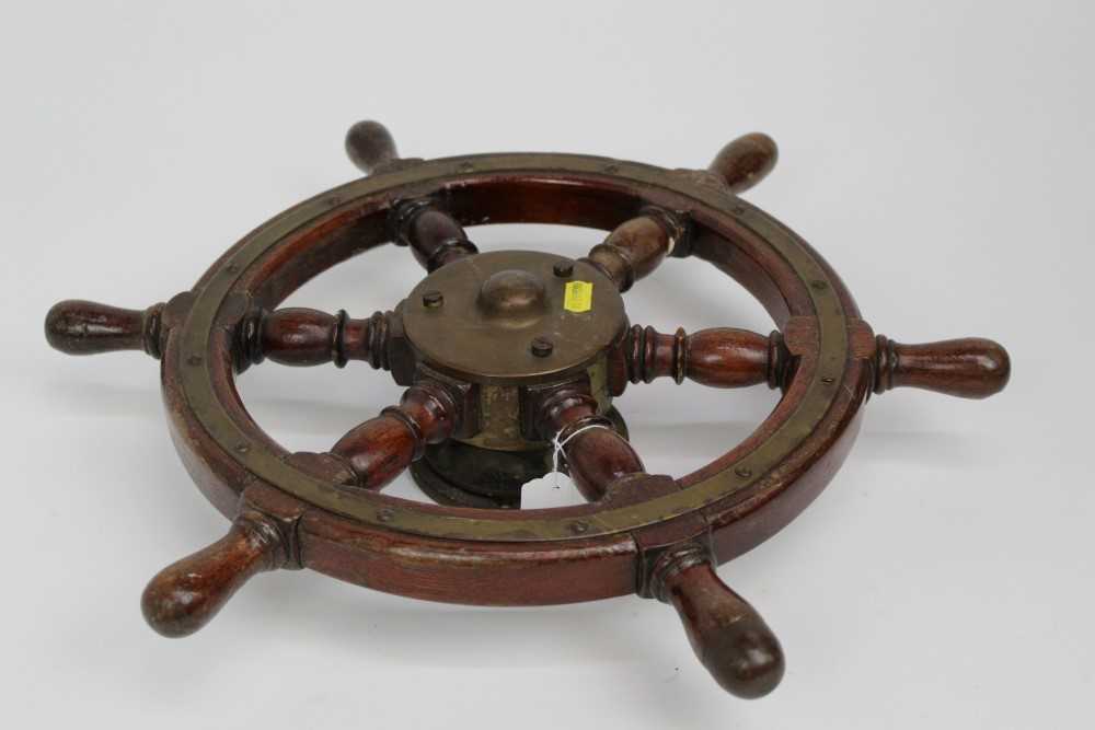 Lot 751 - Ships wheel