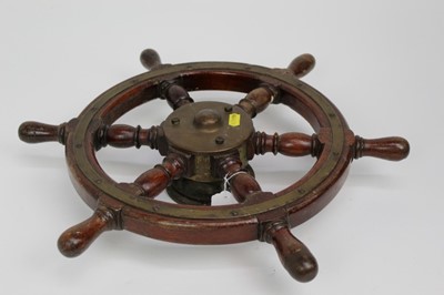 Lot 327 - Ships wheel