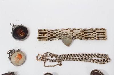 Lot 64 - Group silver jewellery