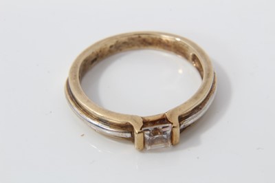 Lot 70 - Four 9ct gold gem set rings