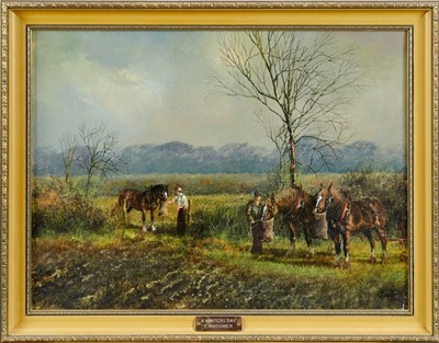 Lot 1165 - *Pair of Clive Madgwick acrylics on canvas