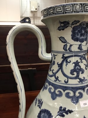 Lot 195 - Large Chinese ewer