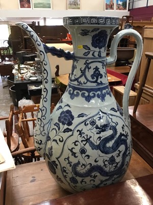 Lot 195 - Large Chinese ewer