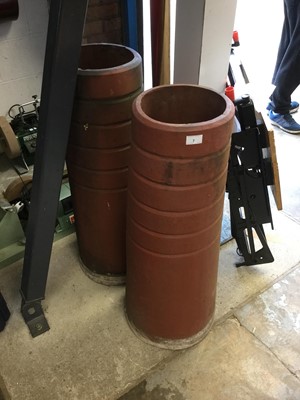 Lot 7 - Pair of terracotta pots