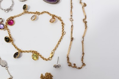 Lot 50 - Group of gold and other jewellery