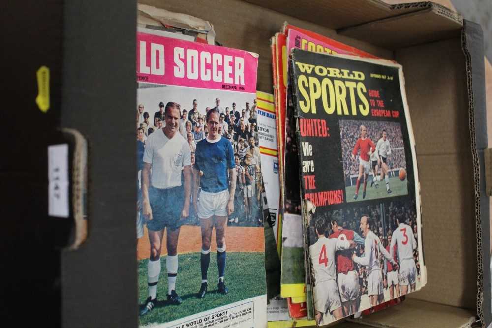 Lot 1147 Large collection of football programmes and