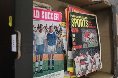 Lot 1147 - Large collection of football programmes and football memorabilia - to be sorted