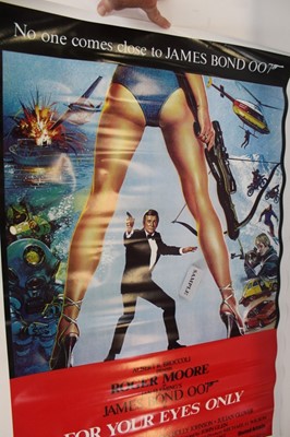 Lot 1121 - James Bond 007 posters, lobby cards and postcards