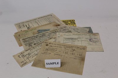 Lot 1119 - Collection of Victorian and later railway ephemera, approx 150 items