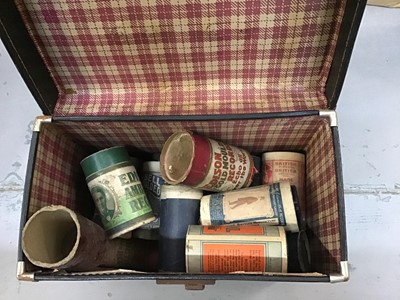 Lot 586 - Miscellaneous group of items to include Edison phonograph records, Victorian bookslide, two Judea Films records, books and sundries