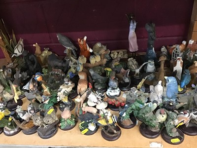 Lot 519 - Collection of Country Collection bird and animal ornaments