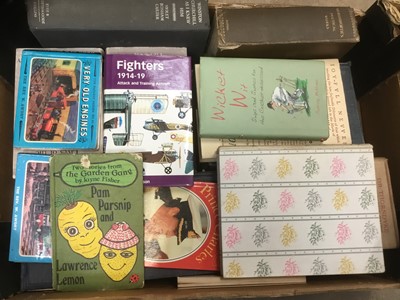 Lot 270 - 8 boxes of books