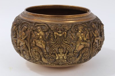Lot 220 - 19th century Burmese bronze bowl