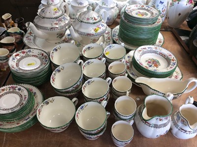 Lot 409 - Extensive Copeland Spode Chinese Rose dinner service