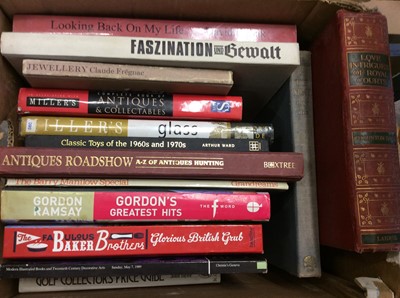 Lot 437 - Three boxes of books